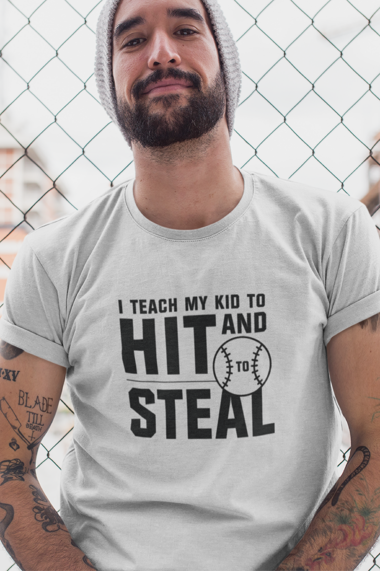 ADULT - "I teach my kid" Moisture-Wicking T-Shirt - (Black, White, or Gray)