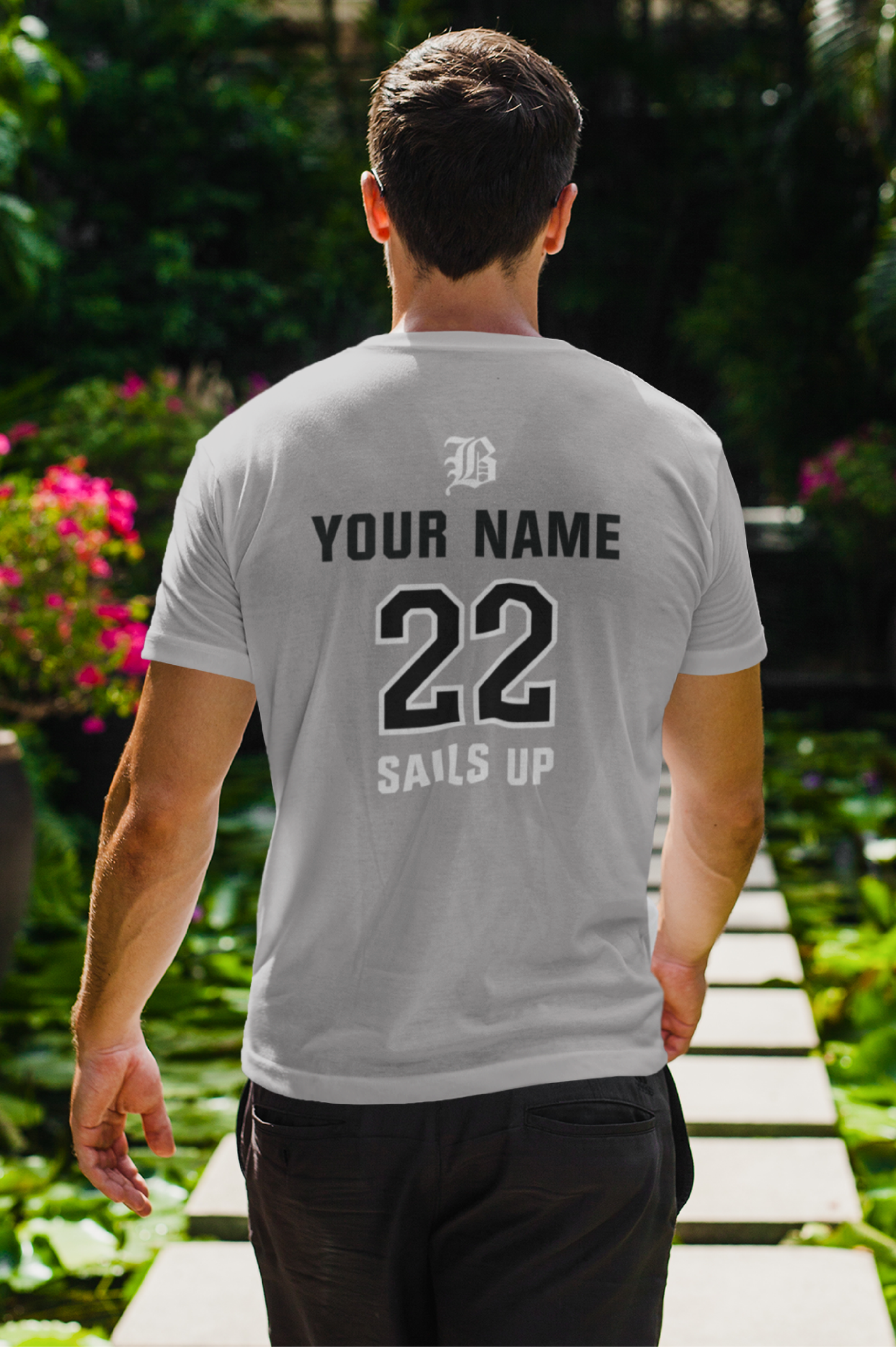 ADULT - PERSONALIZED Name - "Blackout Baseball" Moisture-Wicking T-Shirt - (Black, White, or Gray)