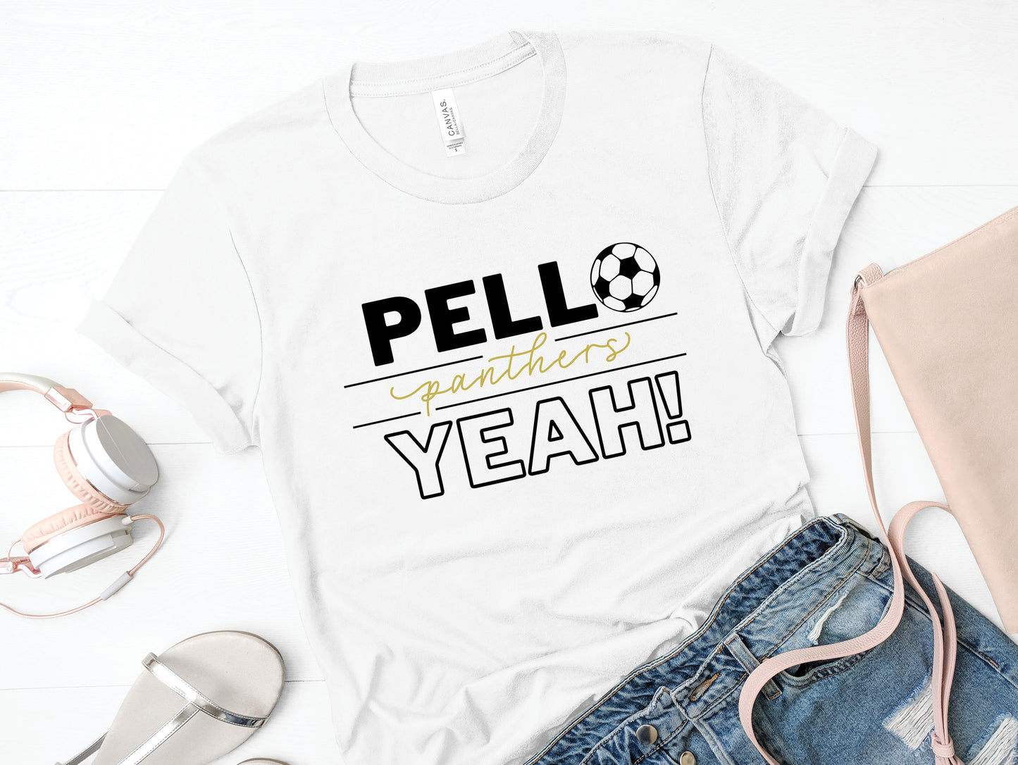 Pell Yeah Panthers - T-Shirt (White)
