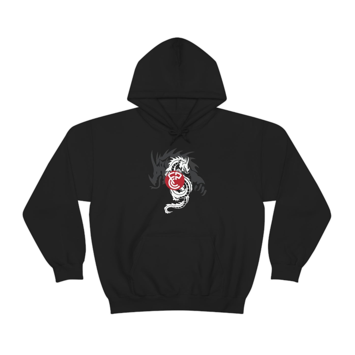 CFPC "One Must Challenge Himself" Hoodie, English Letters - (Black or White)