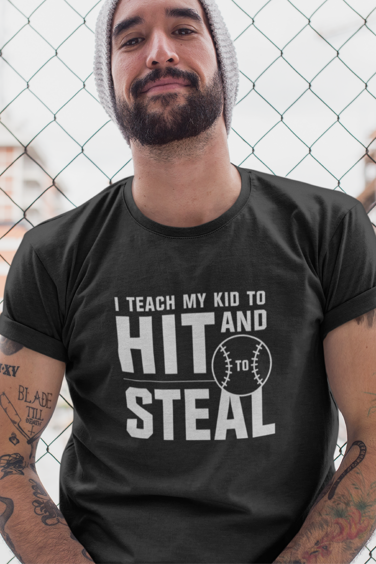 ADULT - "I teach my kid" Moisture-Wicking T-Shirt - (Black, White, or Gray)