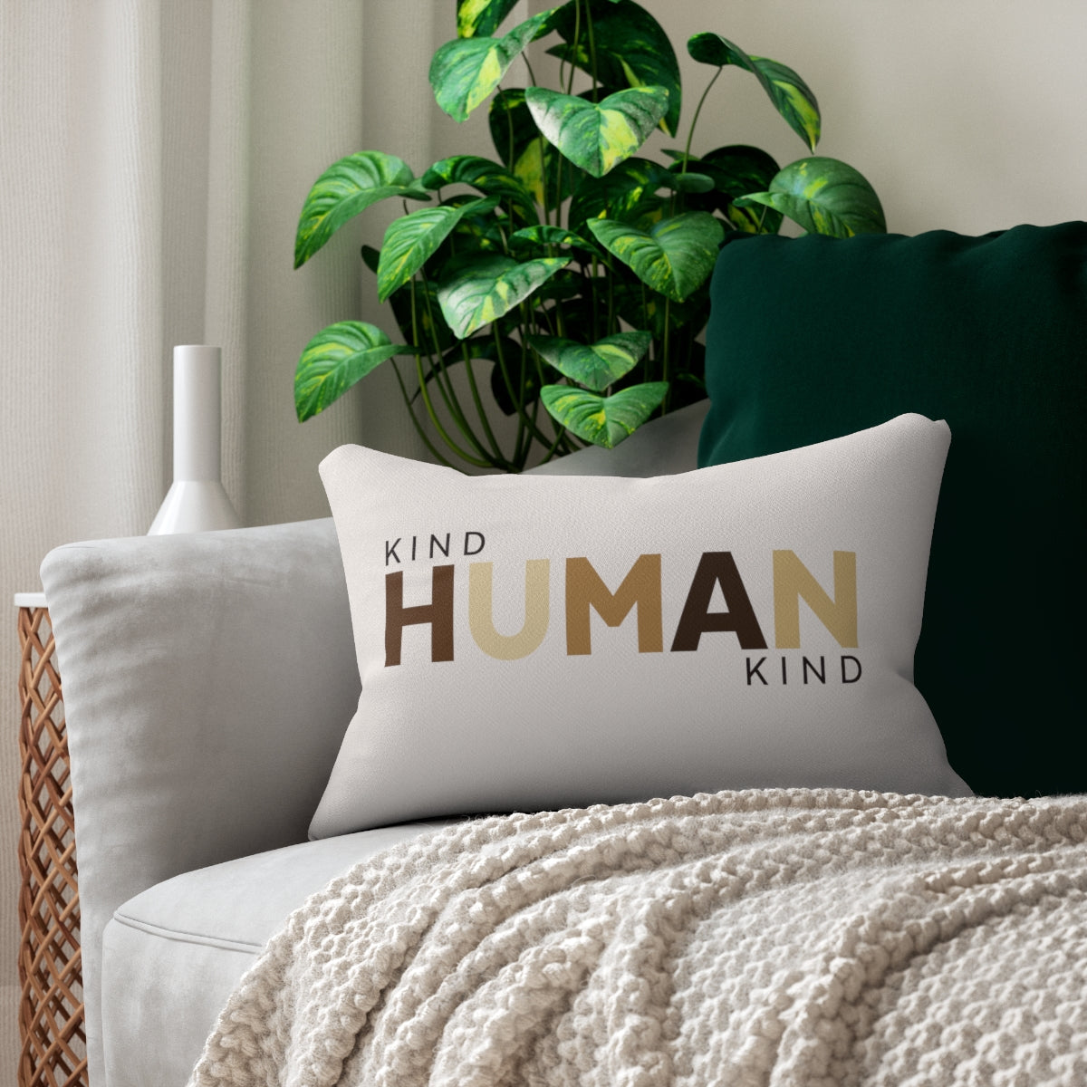 Kind Human Kind - Lumbar Pillow