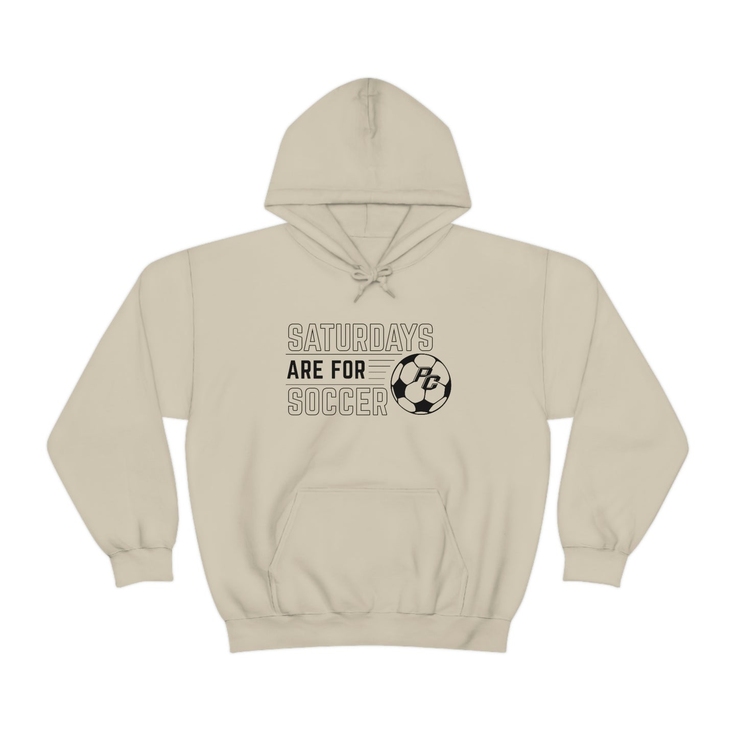 Saturdays Are For Soccer - Hoodie (Sand)