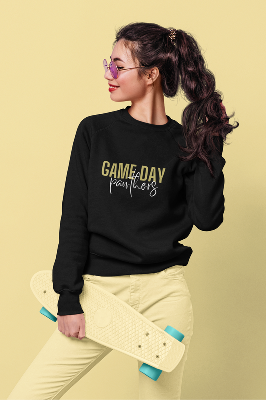 Game Day Panthers - Sweatshirt (Black)