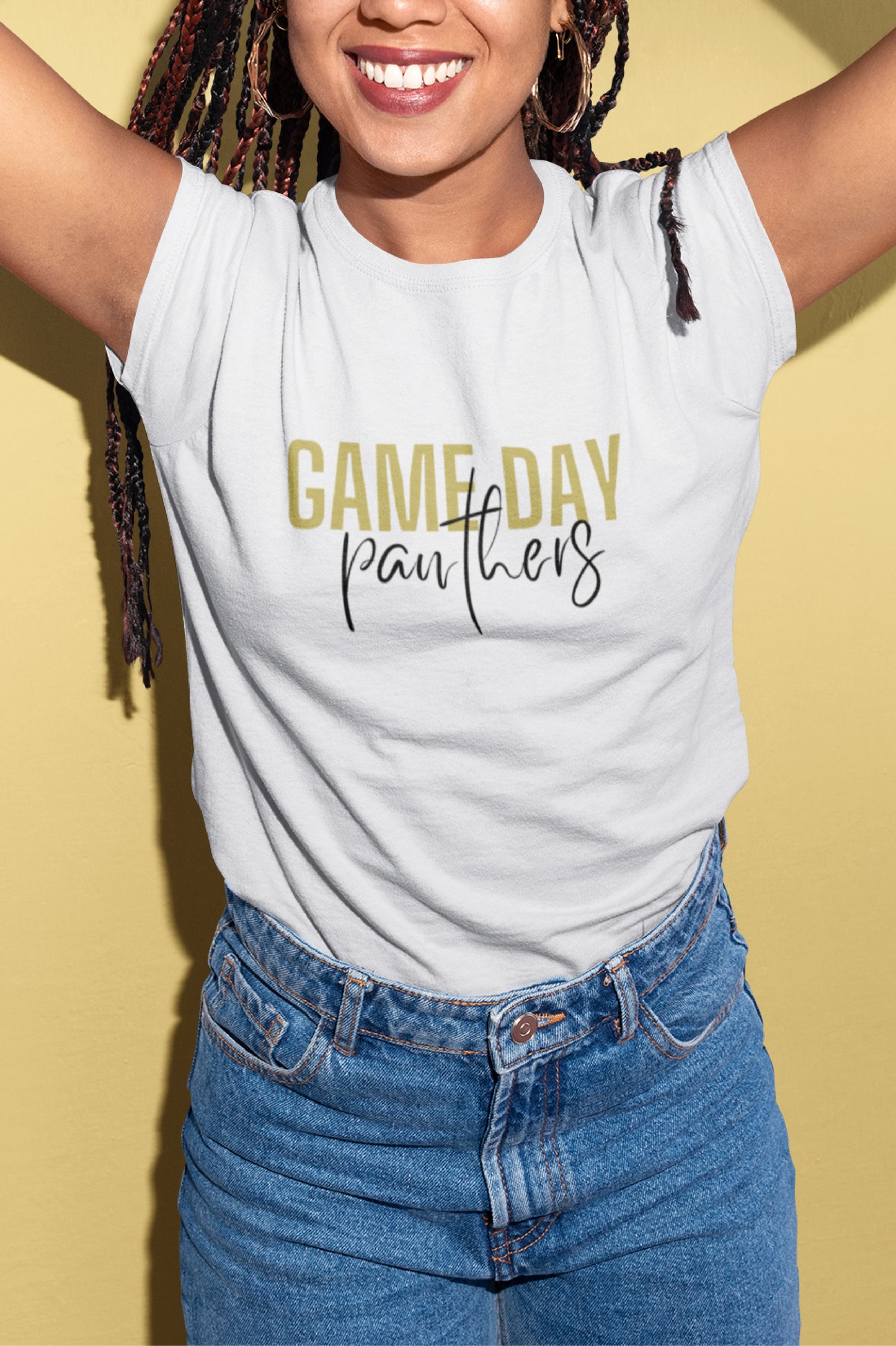 Game Day Panthers - T-Shirt (White)