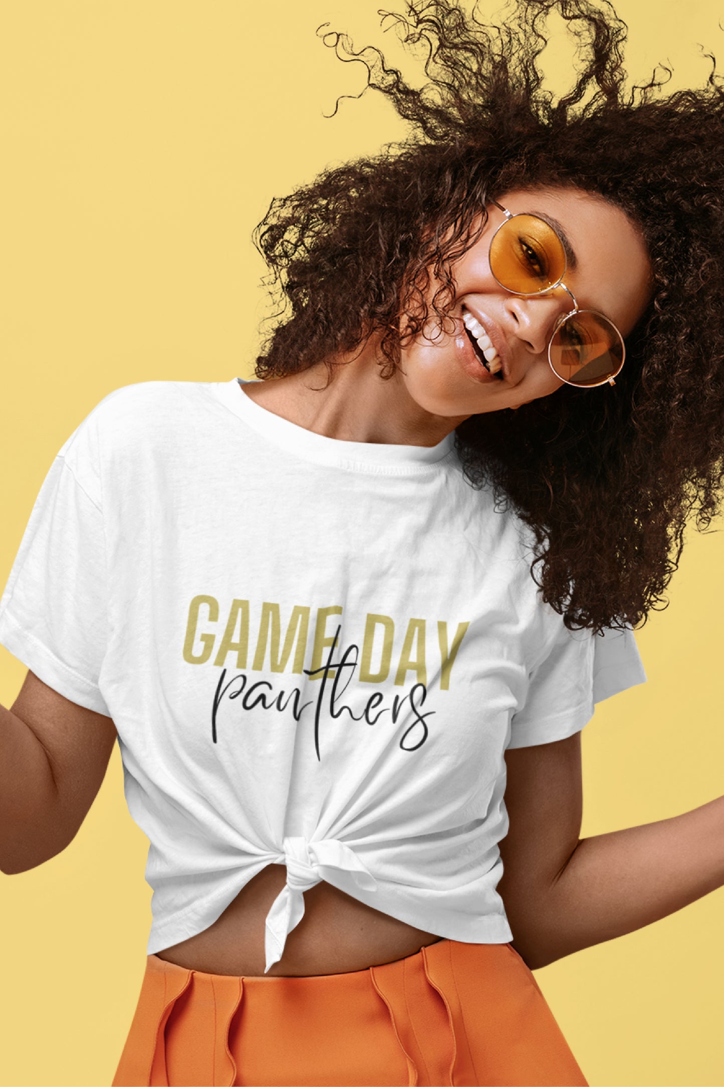 Game Day Panthers - T-Shirt (White)